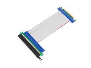 8X To 16X PCI-E Extension Flex Cable Extender Converter Riser Card Adapter 8X To 16X PCI-E Extension Flex Cable Extender Converter Riser Card Adapter