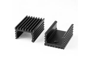 5pcs 15x10x21mm Black Rectangle Aluminium Heatsink Heat Cooling Fin 5pcs 15x10x21mm Black Rectangle Aluminium Heatsink Heat Cooling Fin