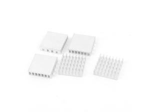 5 x Silver Tone Aluminum Radiator Heat Sink Heatsink 22x22x6mm 5 x Silver Tone Aluminum Radiator Heat Sink Heatsink 22x22x6mm