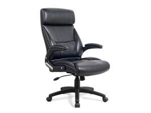 CorLiving WHL-202-C Black Leatherette Managerial Office Chair CorLiving WHL-202-C Black Leatherette Managerial Office Chair