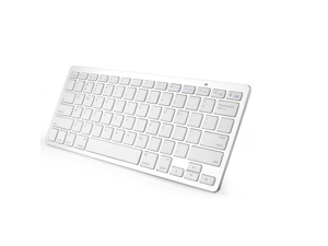 Anker® T300 Ultra-Slim Mini Bluetooth 3.0 Wireless Keyboard for iPad Air, iPad Mini 2, iPad Mini, iPad 4 / 3 / 2, Galaxy Tab and other Tablets - White Anker® T300 Ultra-Slim Mini Bluetooth 3.0 Wireless Keyboard for iPad Air, iPad Mini 2, iPad Mini, iPad 4 / 3 / 2, Galaxy Tab and other Tablets - White