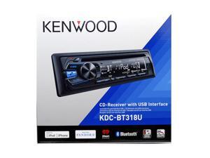 Kenwood KDC-BT318U Car CD Receiver w/ Bluetooth USB and Aux Inputs KDCBT318U Kenwood KDC-BT318U Car CD Receiver w/ Bluetooth USB and Aux Inputs KDCBT318U
