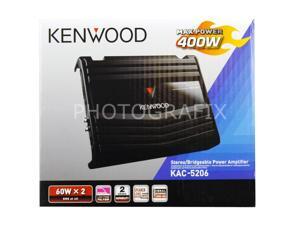 Kenwood KAC-5206 400W Max 2-Channel Class AB Performance Series Car Amplifier Kenwood KAC-5206 400W Max 2-Channel Class AB Performance Series Car Amplifier