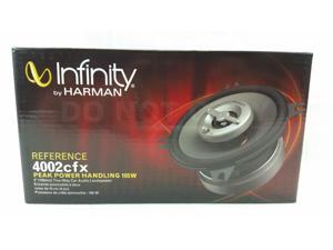 INFINITY REF-4002CFX CAR AUDIO STEREO 4" 2-WAY REFERENCE COAXIAL SPEAKERS PAIR INFINITY REF-4002CFX CAR AUDIO STEREO 4" 2-WAY REFERENCE COAXIAL SPEAKERS PAIR