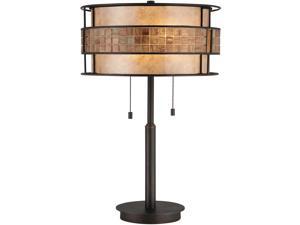 Quoizel 2 Light Laguna Table Lamp in Renaissance Copper - MC842TRC Quoizel 2 Light Laguna Table Lamp in Renaissance Copper - MC842TRC