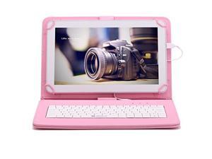 iRULU eXpro X1s 10.1" Quad Core Android 5.1 Lollipop Tablet PC - 1GB RAM, 8GB Nand Flash, 1024*600 Resolution, White Tablet with Pink Keyboard Case iRULU eXpro X1s 10.1" Quad Core Android 5.1 Lollipop Tablet PC - 1GB RAM, 8GB Nand Flash, 1024*600 Resolution, White Tablet with Pink Keyboard Case
