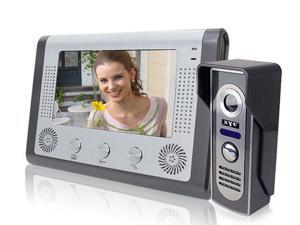 Doorbell, 7 Inch Video Door Phone Doorbell Intercom Kit 1-camera 1-monitor Night Vision Doorbell, 7 Inch Video Door Phone Doorbell Intercom Kit 1-camera 1-monitor Night Vision