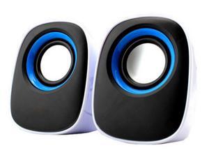 3.5mm Mini Computer Speakers, Powered by USB (Q) 3.5mm Mini Computer Speakers, Powered by USB (Q)