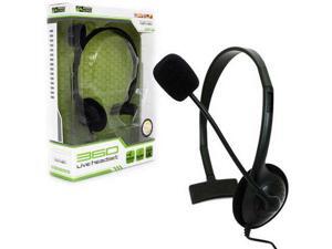 New Komodo Live Gaming Headset with Mic for XBOX 360 BLACK New Komodo Live Gaming Headset with Mic for XBOX 360 BLACK