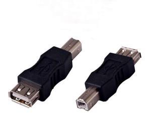 New USB 2.0 Type A Female to B Male Camera Printer HDD PC Cable Converter Adapter New USB 2.0 Type A Female to B Male Camera Printer HDD PC Cable Converter Adapter