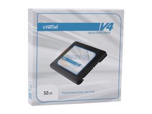 Crucial V4 CT032V4SSD2 2.5" 32GB SATA II MLC Internal Solid State Drive (SSD) SSD Only Crucial V4 CT032V4SSD2 2.5" 32GB SATA II MLC Internal Solid State Drive (SSD) SSD Only