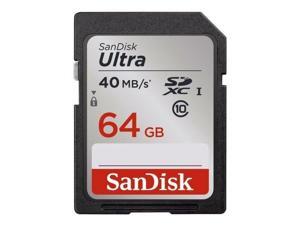 SanDisk Ultra SDHC SD Memory Card Camera Class10 40MB/s 266X High Speed 64GB 64G - Pack of 5 SanDisk Ultra SDHC SD Memory Card Camera Class10 40MB/s 266X High Speed 64GB 64G - Pack of 5