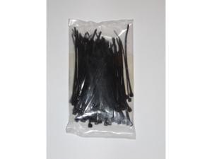 HOT 100 Pack Black Cable ZIP Ties 4 Inch 18LBS Nylon 4" HOT 100 Pack Black Cable ZIP Ties 4 Inch 18LBS Nylon 4"