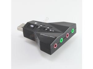 External USB 2.0 Virtual 7.1 Channel 3D Audio Sound Card Converter Adapter Mic External USB 2.0 Virtual 7.1 Channel 3D Audio Sound Card Converter Adapter Mic