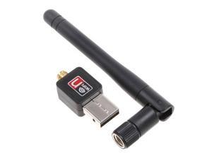 New Mini USB 150M WiFi Wireless LAN 802.11 n/g/b Adapter with Antenna New Mini USB 150M WiFi Wireless LAN 802.11 n/g/b Adapter with Antenna