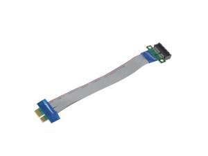1X PCI-E Extension Extender Cable Riser Card Flexible Cable Expansion Cord 1X PCI-E Extension Extender Cable Riser Card Flexible Cable Expansion Cord