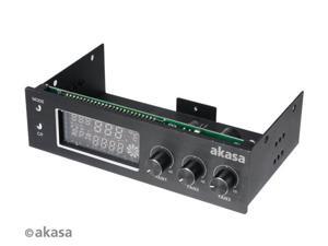 Akasa FC.Six Fan Controller Black AK-FC07-BK Akasa FC.Six Fan Controller Black AK-FC07-BK