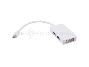 Mini Displayport Thunderbolt to HDMI DVI Adapter Cable For Macbook Pro Air Mac Mini Displayport Thunderbolt to HDMI DVI Adapter Cable For Macbook Pro Air Mac