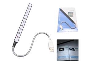 New USB Flexible Black 10 Led Light Bulb Computer Lamp Laptop PC Desk Reading New USB Flexible Black 10 Led Light Bulb Computer Lamp Laptop PC Desk Reading