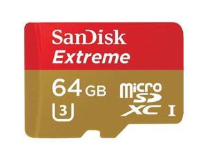 SanDisk Extreme 64GB MicroSDXC U3 Class 10 TF Memory Card 90mb/s 4K Card 600x with One TF SD Card Reader Adapter for MacBook Air/Pro Mac SanDisk Extreme 64GB MicroSDXC U3 Class 10 TF Memory Card 90mb/s 4K Card 600x with One TF SD Card Reader Adapter for MacBook Air/Pro Mac