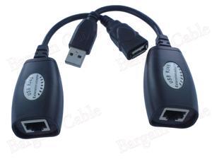 USB Extension Ethernet RJ45 Cat5e/6 Cable LAN Adapter Extender Over Repeater Set USB Extension Ethernet RJ45 Cat5e/6 Cable LAN Adapter Extender Over Repeater Set