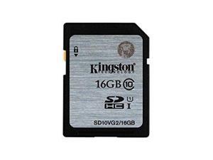 Kingston 16GB 16G SDHC SD 45MB/s UHS-I U1 C10 SD10VG2 full HD memory card - Pack of 2 Kingston 16GB 16G SDHC SD 45MB/s UHS-I U1 C10 SD10VG2 full HD memory card - Pack of 2