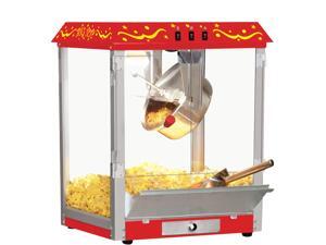 Big Top Carnival Style 8 OZ Classic Electric Popcorn Machine with Bonus Accessories Big Top Carnival Style 8 OZ Classic Electric Popcorn Machine with Bonus Accessories
