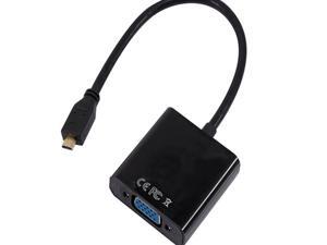 Micro HDMI to VGA converter cable Adapter 1080P Micro HDMI to VGA converter cable Adapter 1080P