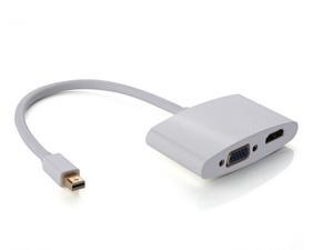 Gold Thunderbolt Mini Display Port DP to HDMI VGA Adapter for Mac Book Pro Air Gold Thunderbolt Mini Display Port DP to HDMI VGA Adapter for Mac Book Pro Air
