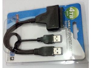 USB 3.0 to 22 Pin SATA 2.5 Inch Hard Disk Driver Conterter Adapter Cable USB 3.0 to 22 Pin SATA 2.5 Inch Hard Disk Driver Conterter Adapter Cable