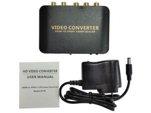 HDMI to 1080P Component Video Scaler Converter YPbPr Supporting R/L Audio Output HDMI to 1080P Component Video Scaler Converter YPbPr Supporting R/L Audio Output