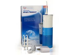 OralWell® Oral Irrigator Water Flosser Rechargable V5 For Dental Gum Care (Blue) OralWell® Oral Irrigator Water Flosser Rechargable V5 For Dental Gum Care (Blue)