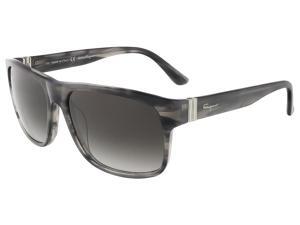 Salvatore Ferragamo SF639S 003 Stiped Grey Wayfarer sunglasses Salvatore Ferragamo SF639S 003 Stiped Grey Wayfarer sunglasses