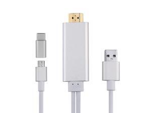 2M 2 in 1 AV HDMI HDTV TV Cable Adapter for iPhone 5 5C 5S 6 6S Samsung S6 S7 Edge Plus 2M 2 in 1 AV HDMI HDTV TV Cable Adapter for iPhone 5 5C 5S 6 6S Samsung S6 S7 Edge Plus