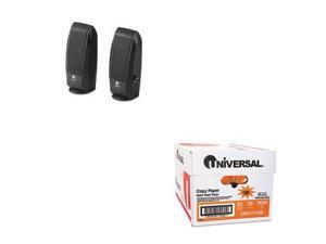 Shoplet Best Value Kit - LOGITECH, INC. S-120 Speaker System (LOG980000012) a... Shoplet Best Value Kit - LOGITECH, INC. S-120 Speaker System (LOG980000012) a...
