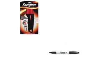 Shoplet Best Value Kit - Energizer Rubber Flashlight (EVEENRUB21E) and Sharpi... Shoplet Best Value Kit - Energizer Rubber Flashlight (EVEENRUB21E) and Sharpi...
