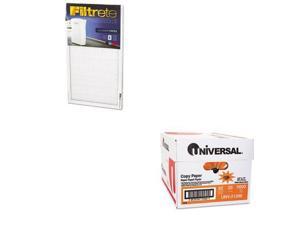 Shoplet Best Value Kit - Filtrete Air Cleaning Filter (MMMFAPF034) and Univer... Shoplet Best Value Kit - Filtrete Air Cleaning Filter (MMMFAPF034) and Univer...