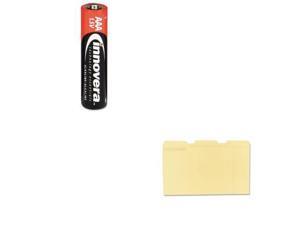 Shoplet Best Value Kit - Innovera Alkaline Batteries (IVR11108) and Universal... Shoplet Best Value Kit - Innovera Alkaline Batteries (IVR11108) and Universal...