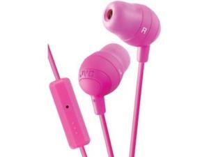 JVC HAF160P Gumy Ear Bud Headphone Pink JVC HAF160P Gumy Ear Bud Headphone Pink