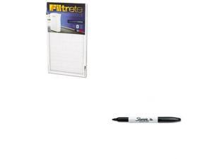 Shoplet Best Value Kit - Filtrete Air Cleaning Filter (MMMFAPF034) and Sharpi... Shoplet Best Value Kit - Filtrete Air Cleaning Filter (MMMFAPF034) and Sharpi...