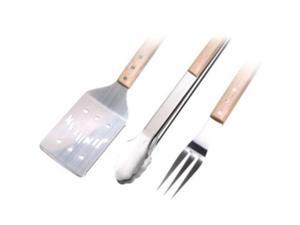 Jim Beam JIM BEAM JB0157 3pc BBQ Set with Spatula, Fork & Tongs STLAJB0157 Jim Beam JIM BEAM JB0157 3pc BBQ Set with Spatula, Fork & Tongs STLAJB0157