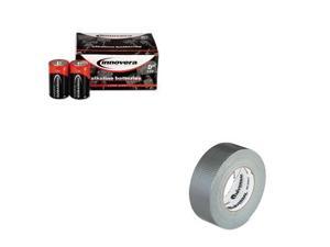 Shoplet Best Value Kit - Innovera Alkaline Batteries (IVR33012) and Universal... Shoplet Best Value Kit - Innovera Alkaline Batteries (IVR33012) and Universal...