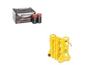 Shoplet Best Value Kit - Innovera Alkaline Batteries (IVR22012) and Rubbermai... Shoplet Best Value Kit - Innovera Alkaline Batteries (IVR22012) and Rubbermai...