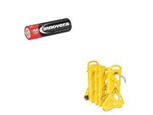 Shoplet Best Value Kit - Innovera Alkaline Batteries (IVR11008) and Rubbermai... Shoplet Best Value Kit - Innovera Alkaline Batteries (IVR11008) and Rubbermai...
