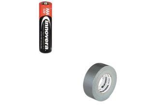 Shoplet Best Value Kit - Innovera Alkaline Batteries (IVR11108) and Universal... Shoplet Best Value Kit - Innovera Alkaline Batteries (IVR11108) and Universal...
