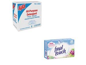 Ajax Value Kit - Ajax Low-Foam All-Purpose Laundry Detergent (PBC49682) and F... Ajax Value Kit - Ajax Low-Foam All-Purpose Laundry Detergent (PBC49682) and F...