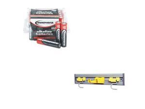 Shoplet Best Value Kit - Innovera Alkaline Batteries (IVR11124) and Rubbermai... Shoplet Best Value Kit - Innovera Alkaline Batteries (IVR11124) and Rubbermai...