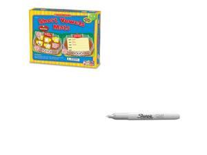 Scholastic Value Kit - Scholastic Vowels Mats Kit (SHSTF7112) and Sharpie Met... Scholastic Value Kit - Scholastic Vowels Mats Kit (SHSTF7112) and Sharpie Met...