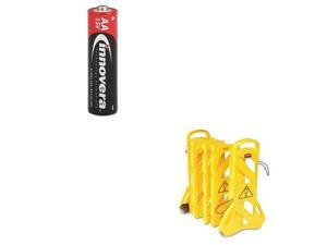 Shoplet Best Value Kit - Innovera Alkaline Batteries (IVR11024) and Rubbermai... Shoplet Best Value Kit - Innovera Alkaline Batteries (IVR11024) and Rubbermai...