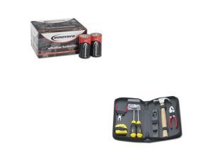 Shoplet Best Value Kit - Innovera Alkaline Batteries (IVR22012) and Stanley G... Shoplet Best Value Kit - Innovera Alkaline Batteries (IVR22012) and Stanley G...